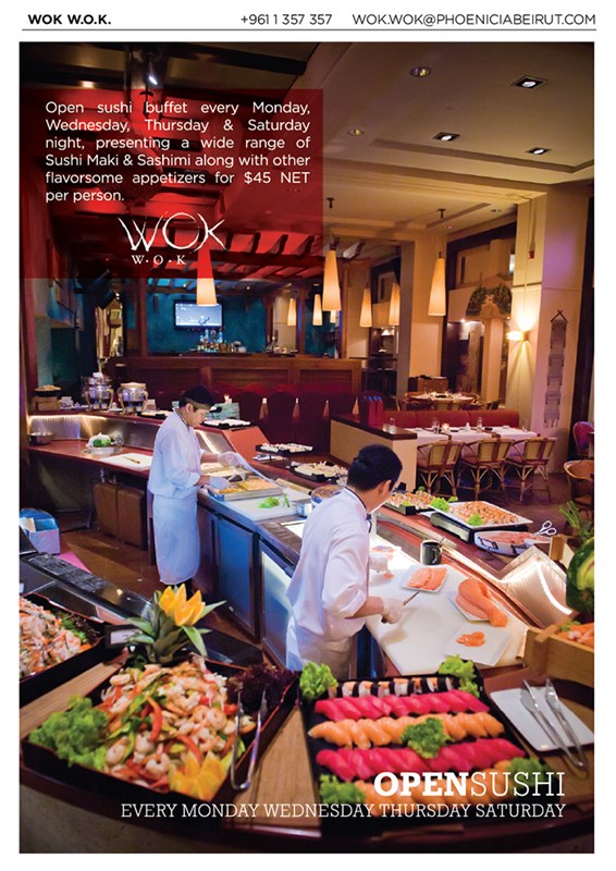 Sushi Night at Wok Wok 